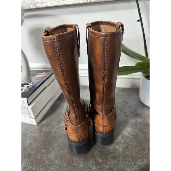 ROC Brown Boots Racer Size 37 7 - Picture 5 of 9